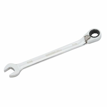 HOUSE Combination Ratcheting Wrench - Green - 0.44 in. HO3693535